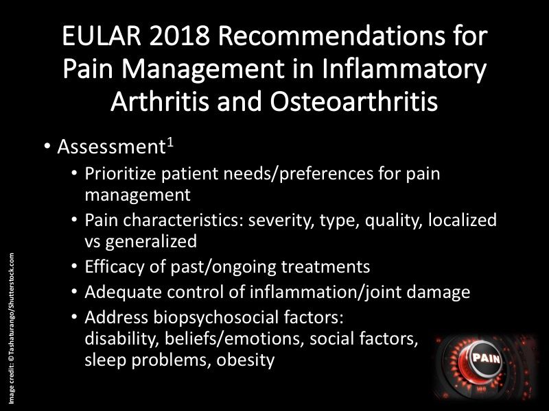 Pain Management in Rheumatoid Arthritis What’s Adequateand