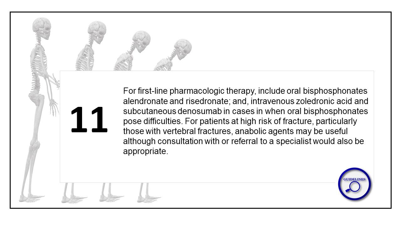 New Osteoporosis Guidelines Support MultiDisciplinary Treatment