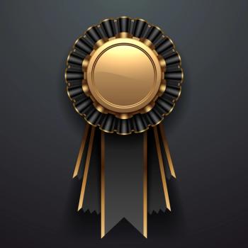 Gold and black award with ribbons | Image Credit: © d1sk - stock.adobe.com.