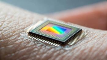 Close up view of microchip spectrum sensor embedded in skin © BoOm -chronicles-stock.adobe.com