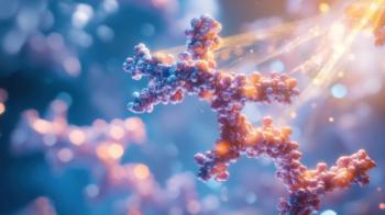 Microscopic Protein Structure 3D Render, Molecular Biology, Science. Generated by AI. | Image Credit: © dominic - stock.adobe.com