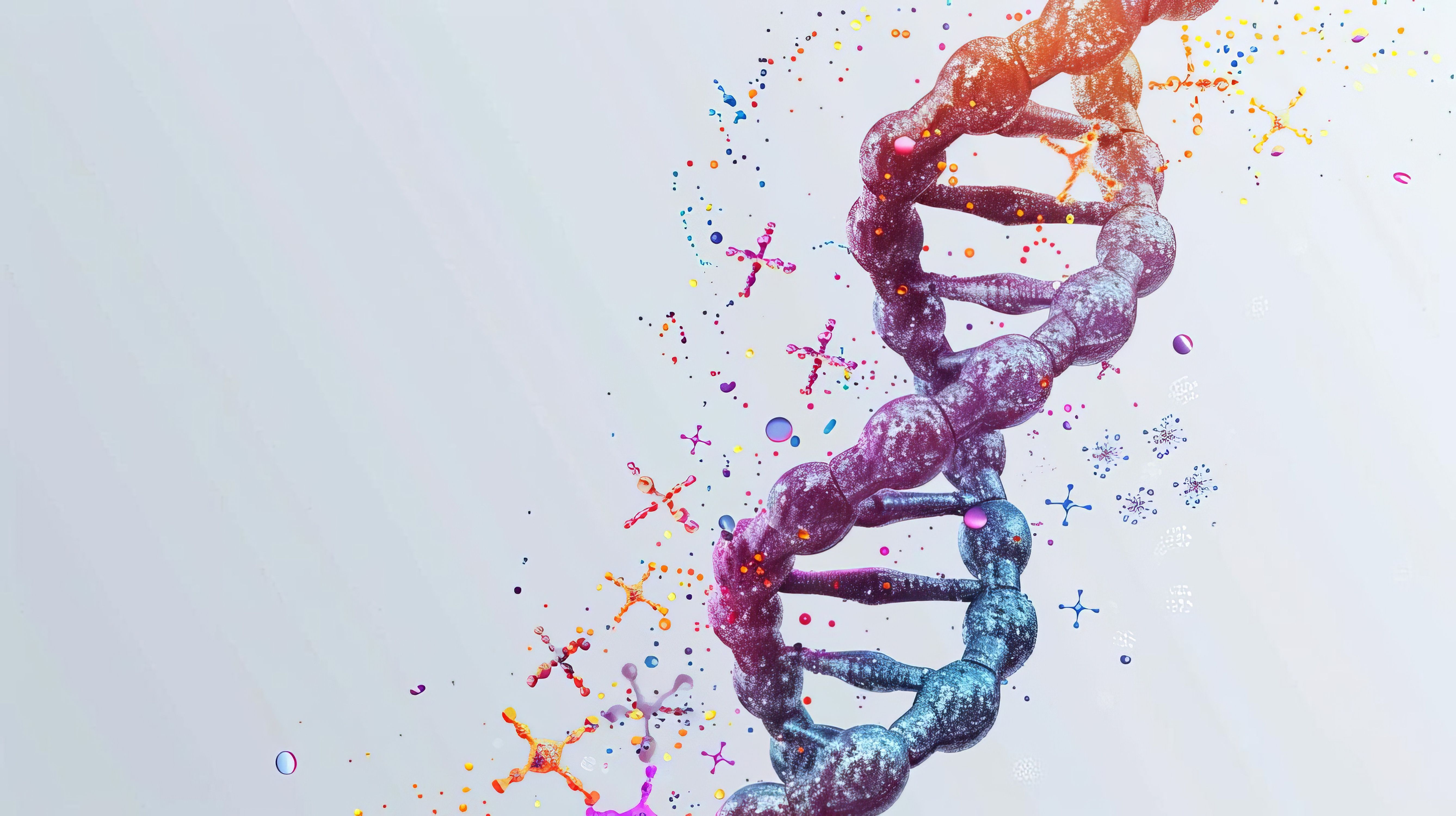 Nucleotide in flat design side view molecular biology. Generated with AI. | Image Credit: © chayantorn - stock.adobe.com