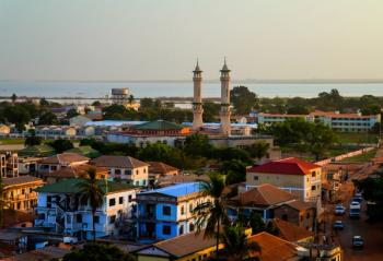 Aerial panorama view to city of Banjul, Gambia | Image Credit: © homocosmicos - stock.adobe.com