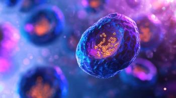 Vibrant cells are magnified under a microscope, revealing intricate structures and glowing components. This scientific exploration highlights biology's complexity and beauty. Generated with AI. | Image Credit: © Ivan - stock.adobe.com