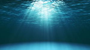 Dark blue ocean surface seen from underwater | Image Credit: katatonia - stock.adobe.com