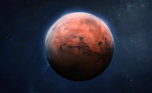 Red planet Mars surface. Exploration and expedition on red planet. Elements of this image furnished by NASA. | | Image Credit: © dimazel - stock.adobe.com