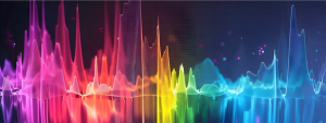 Spectrum displaying absorption peaks at specific frequencies © Bos Amico -chronicles-stock.adobe.com