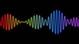 light visible spectrum rainbow colors wavelength illustration. Can be used to represent ultraviolet radiation frequency, infrared electromagnetic waves or prism refraction ray | Image Credit: © Ricardo - stock.adobe.com.
