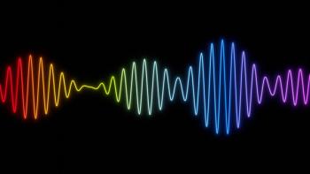 light visible spectrum rainbow colors wavelength illustration. Can be used to represent ultraviolet radiation frequency, infrared electromagnetic waves or prism refraction ray | Image Credit: © Ricardo - stock.adobe.com.