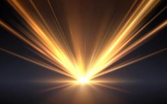 Gold light rays effect background | Image Credit: © d1sk - stock.adobe.com