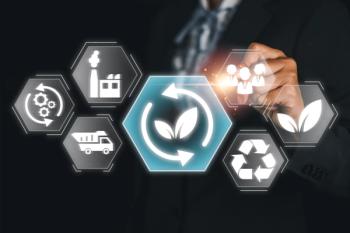 Visual representation of life cycle assessment with sustainability icons, highlighting eco-friendly practices and environmental impact. | Image Credit: Satori Studio - stock.adobe.com