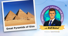 Seeing Through Stone: Spectroscopic Techniques and the Pyramids of Giza