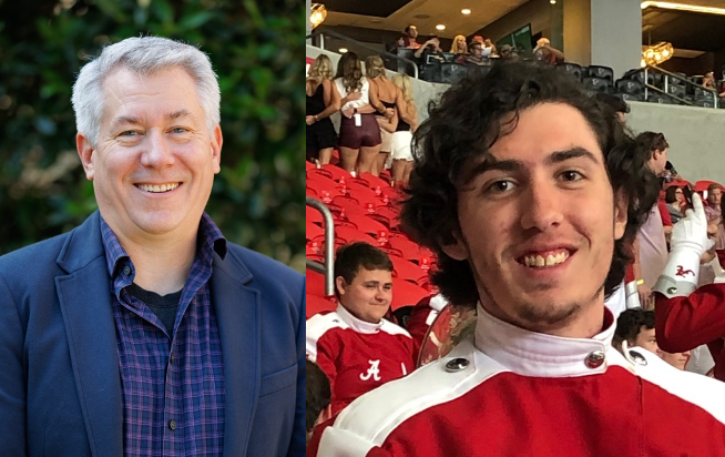 Brad Pierce (left) and Joshua Helms are with the University of Alabama. Photo Credit: © Brad Piece and Joshua Helms.