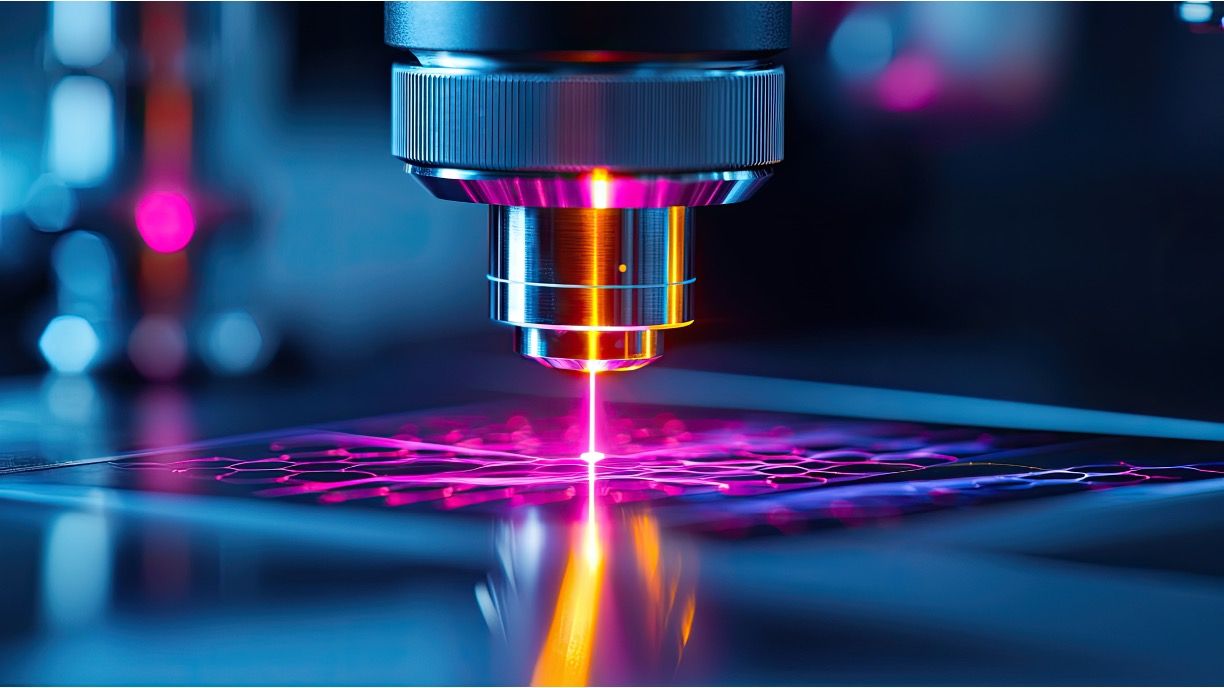 Artistic impression of QCL microscope © Oranuch - stock.adobe.com