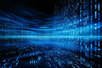 Blue digital binary data on computer screen background. | Image Credit: © Denis - stock.adobe.com.