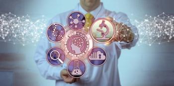 Scientist adding microscopy to brain study app | Image Credit: © leowolfert - stock.adobe.com