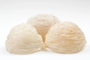Fresh edible bird's nest on white paper | Image Credit: © Lodimup - stock.adobe.com