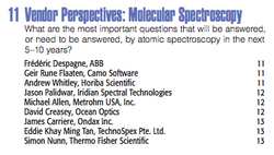 Vendor Perspectives - Molecular Spectroscopy