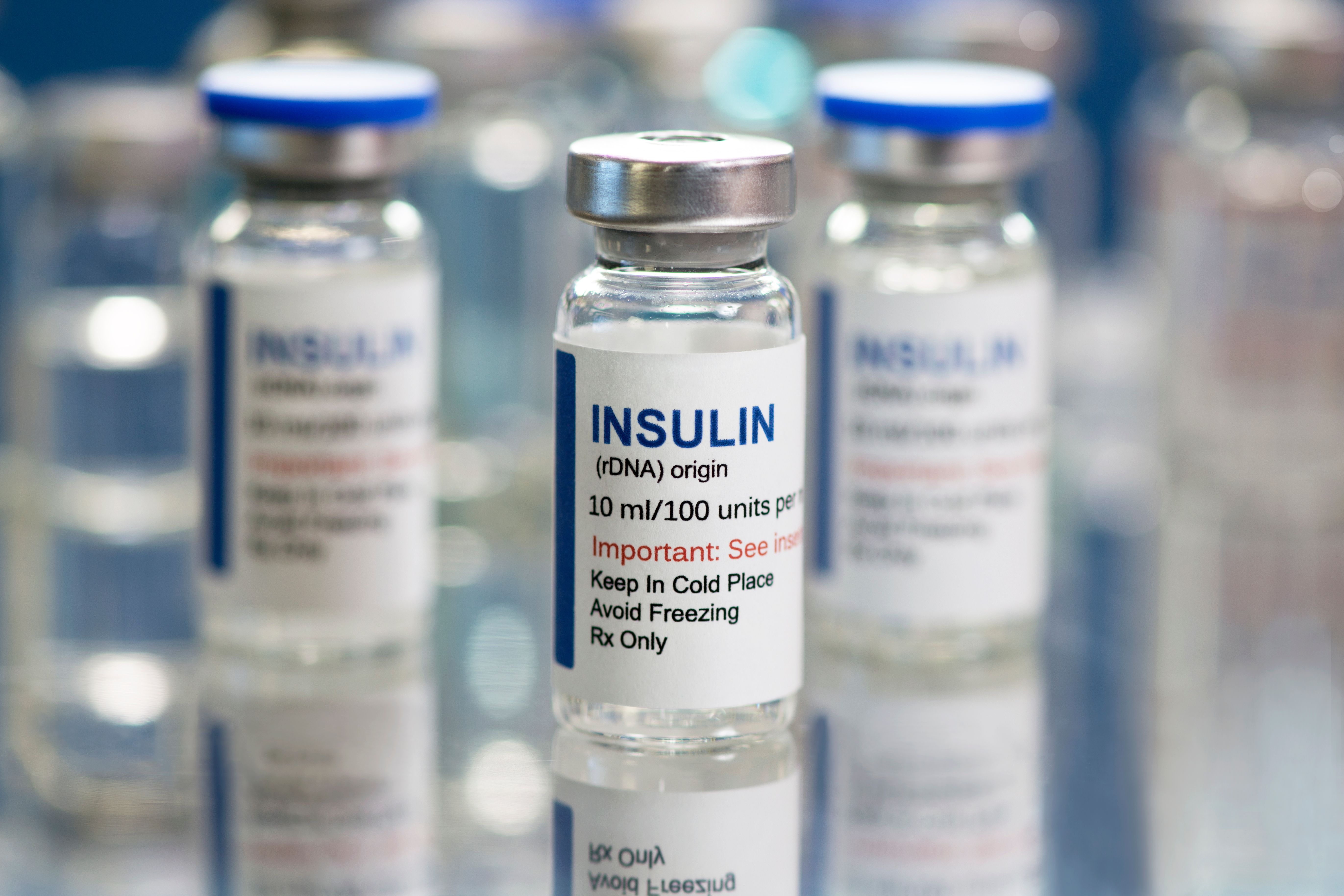 Human Insulin Vials | Image Credit: © Sherry Young - stock.adobe.com