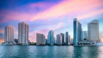 Miami city urban skyline seen from the Biscayne Bay, Florida, USA | Image Credit: © TOimages - stock.adobe.com