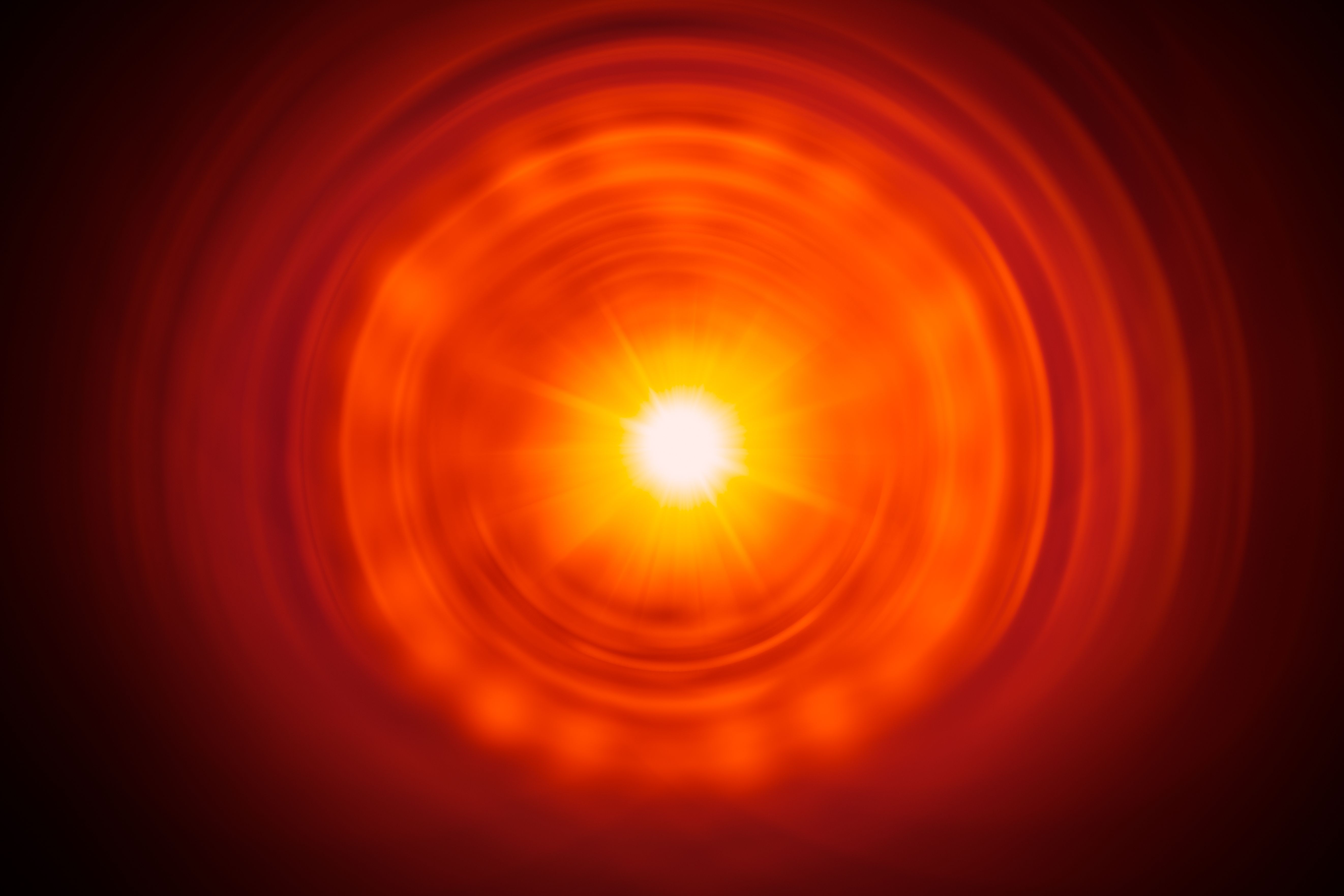 Illustration power of atom release nuclear energy in nucleus molecule with radiation light infrared, nano physics science model concept. | Image Credit: © Quality Stock Arts - stock.adobe.com