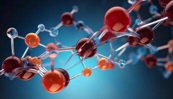 Create an illustration of a detailed molecular structure analysis, highlighting bonds and molecular geometry. | Image Credit: © PrusarooYakk - stock.adobe.com