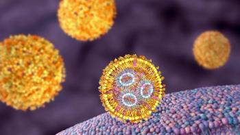 Lipid nanoparticle siRNA antiviral delivery system, 3D illustration | Image Credit: © Dr_Microbe - stock.adobe.com