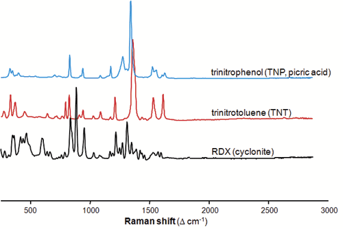 Portable FT-IR and Raman Spectroscopy for Explosives Identification