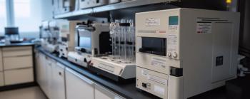 Modern laboratory equipment on a clean bench, featuring advanced analytical devices for scientific research and experimentation. Generated by AI. | Image Credit: © K-Signature - stock.adobe.com.