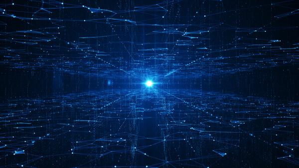 Abstract technology big data background concept. Motion of digital data flow. Transferring of big data. Transfer and storage of data sets, block chain, server, hi-speed internet. | Image Credit: © your123 - stock.adobe.com