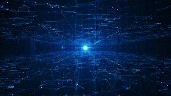 Abstract technology big data background concept. Motion of digital data flow. Transferring of big data. Transfer and storage of data sets, block chain, server, hi-speed internet. | Image Credit: © your123 - stock.adobe.com