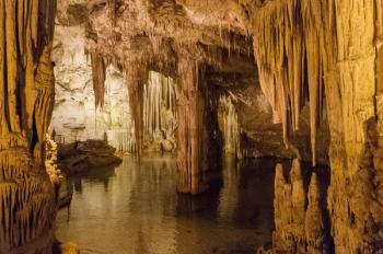 Alghero, Sardinia: Nettuno caves. Grotte di nettuno. | Image Credit: © nextyle - stock.adobe.com