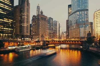 DuSable bridge at twilight, Chicago. | Image Credit: © Oleg Podzorov - stock.adobe.com