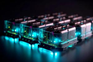 Battery packs energy wiring. Generate Ai | Image Credit: © nsit0108 - stock.adobe.com