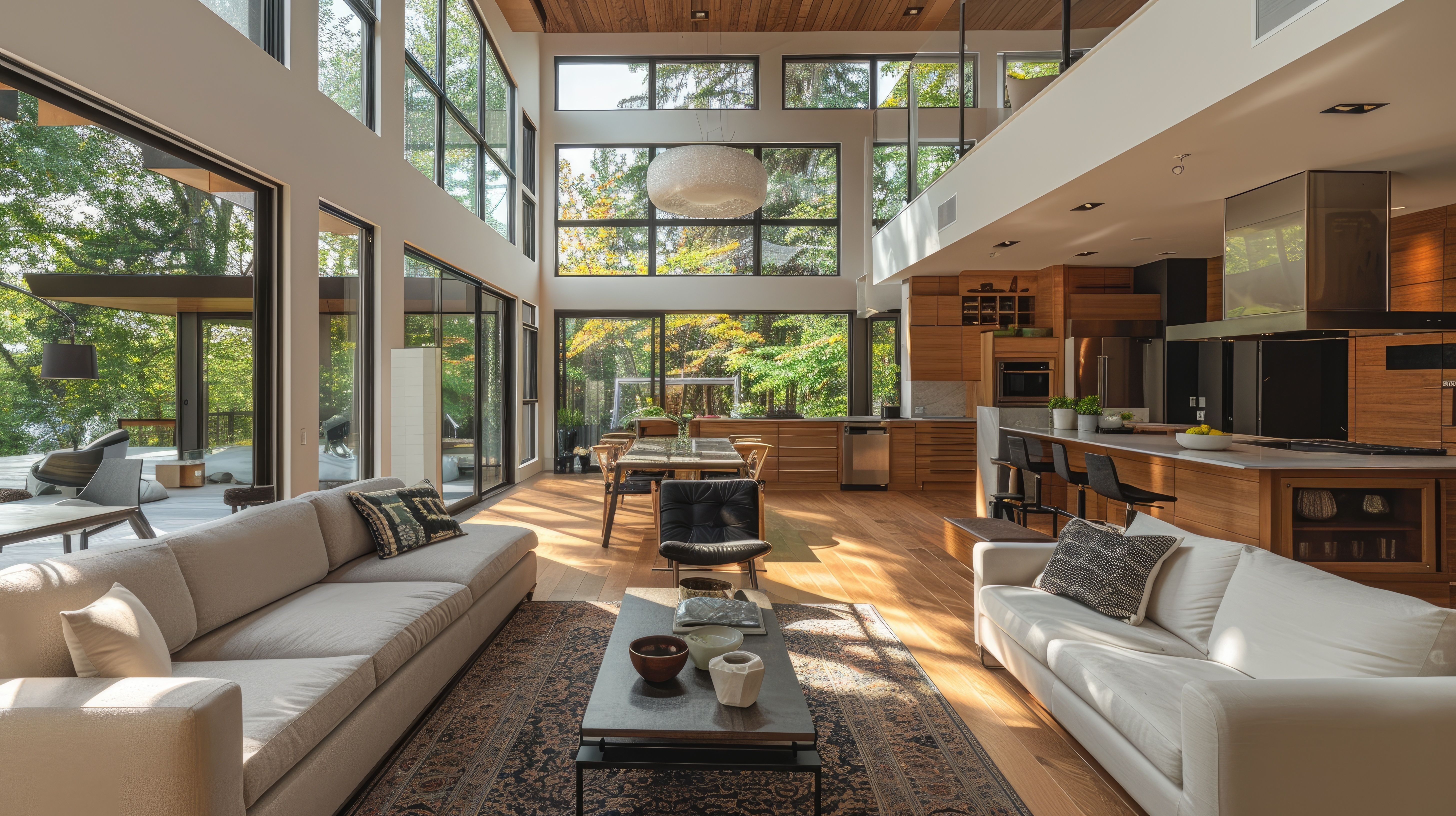 Health and wellness are becoming integral to house designs, including the use of non-toxic materials, improved indoor air quality systems, and layouts that encourage physical activity. Generated by AI. | Image Credit: © BMMP Studio - stock.adobe.com