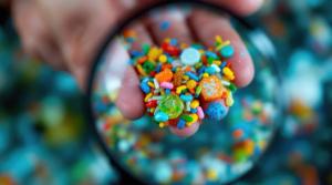 Concept for water pollution and global warming. Macro shot on a bunch of microplastics that cannot be recycled. Generated with AI. | Image Credit: © Worldwide - stock.adobe.com