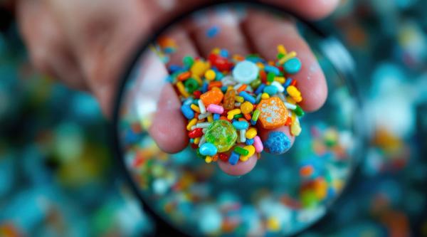 Concept for water pollution and global warming. Macro shot on a bunch of microplastics that cannot be recycled. Generated with AI. | Image Credit: © Worldwide - stock.adobe.com