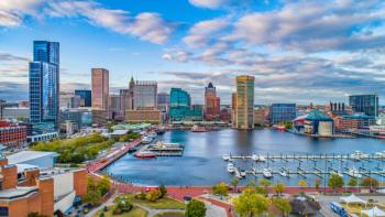 Baltimore, Maryland, USA Downtown Skyline Aerial | Image Credit: © Kevin Ruck - stock.adobe.com