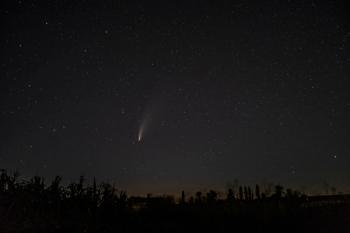 Comet in the night sky | Image Credit: © rrudenkois - stock.adobe.com.