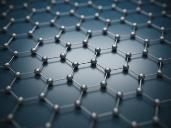 Graphene molecular grid, graphene atomic structure concept, hexagonal geometric form, nanotechnology background | Image Credit: © koya979 - stock.adobe.com.