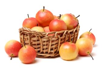 nanguo pear on white background