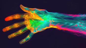 Depiction of medical imaging scan of a human hand and forearm ©  cac_tus - stock.adobe.com