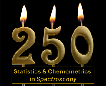 Gold Anniversary Candles: Our 250th Article on Statistics, Chemometrics, and AI in over 40 years! ©  Valerii Evlakhov -chronicles-stock.adobe.com