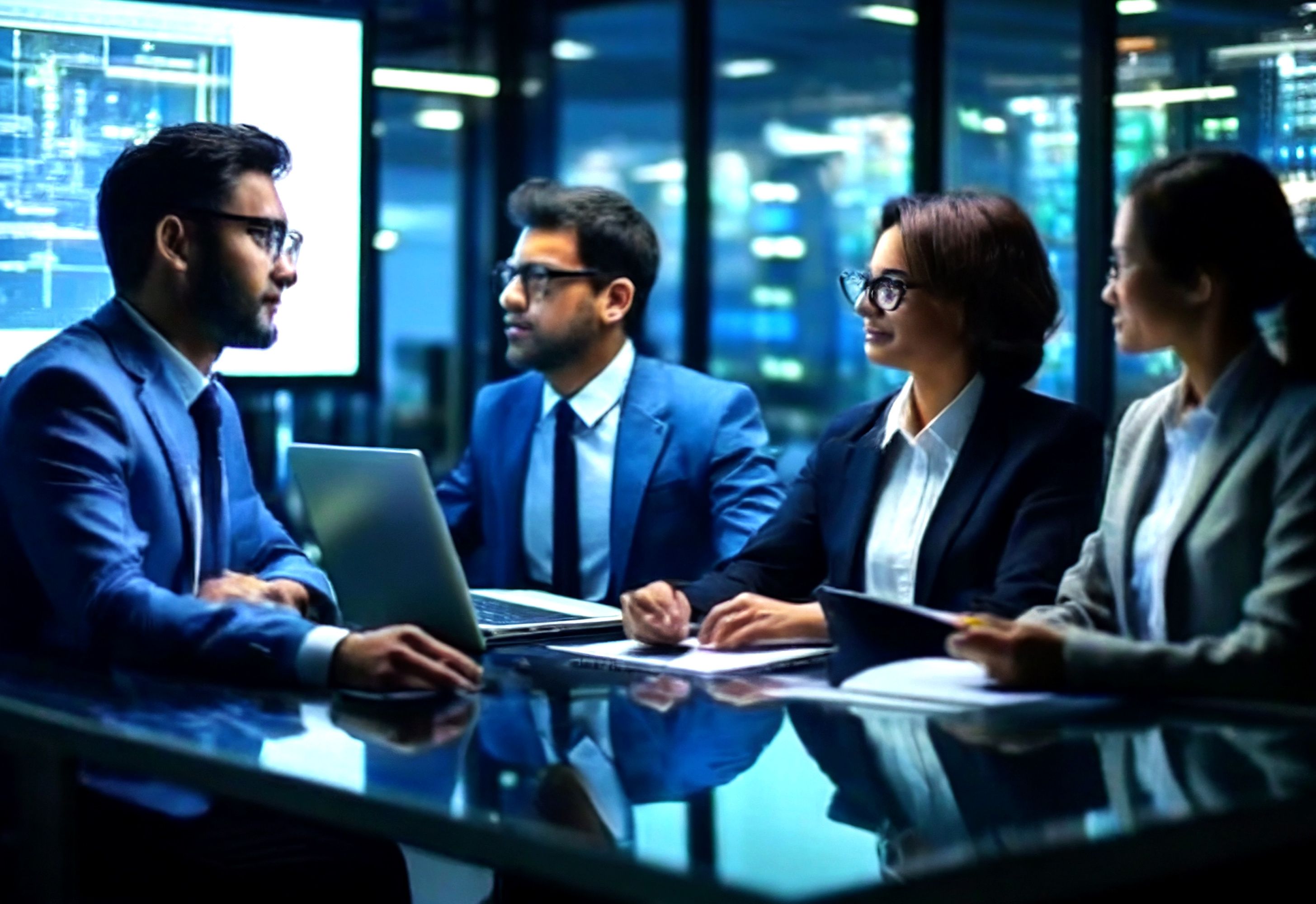 Convene and talk about recent developments in the computer industry, generative ai | Image Credit: © Abul - stock.adobe.com. 