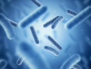 Bacteria. Bacterium. Blue color. Prokaryotic microorganisms. 3d illustration. | Image Credit: © MP - stock.adobe.com