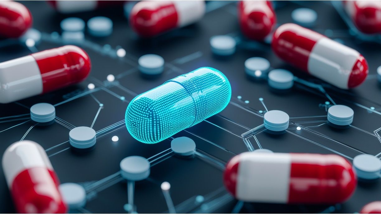 Near-infrared spectroscopy and machine learning for personalized drug manufacturing © typepng - stock.adobe.com