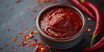 Gochujang, Korean red pepper paste. Generated with AI. | Image Credit: © Oleksandr - stock.adobe.com
