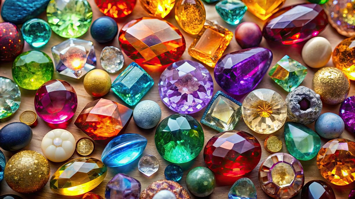Collection of rare and exquisite gemstones for gemology studies, Udomner © Sampao-chronicles-stock.adobe.com