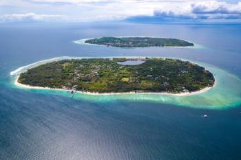 Aerial view of Gili Meno in Lombok, Bali, Indonesia | Image Credit: © pierrick - stock.adobe.com