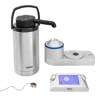 The equipment setup for Linkam Scientific Instruments' CMS196V4 cryo-stage. | Image Credit: © Linkam Scientific Instruments.